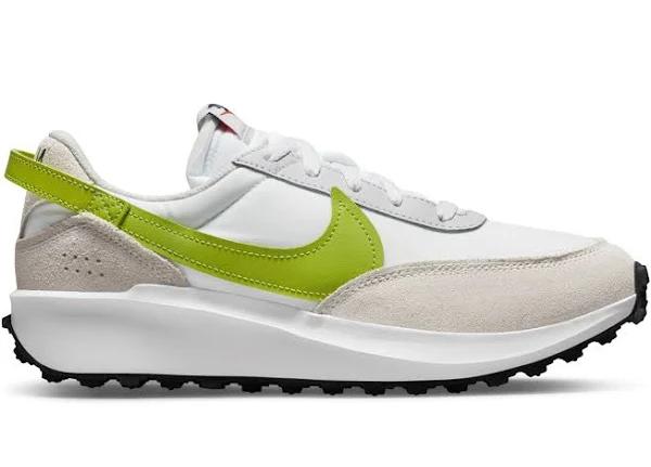 Nike Waffle Debut 'White Atomic Green' Sneakers | Women's Size 8.5