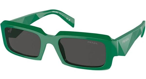 Prada Pr 27ZSF Asian Fit 11L08Z Men's Sunglasses Green Size 55