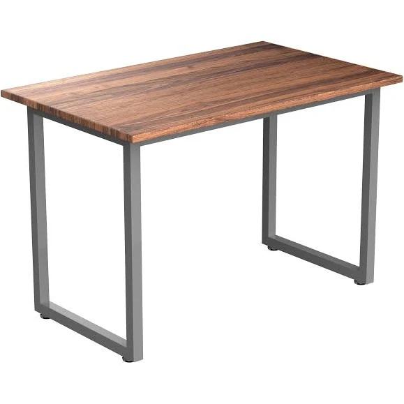 Desky Office Side Table Walnut Hardwood