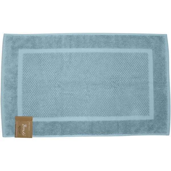 Odyssey Living Bondi Zero Twist Cotton Spa Blue Bath Mat