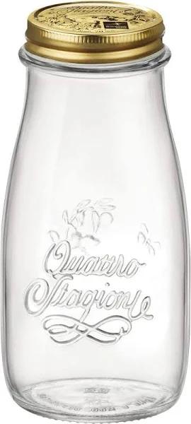 Bormioli Rocco - Quattro Stagioni Glass 400ml Bottle (Made in Italy)