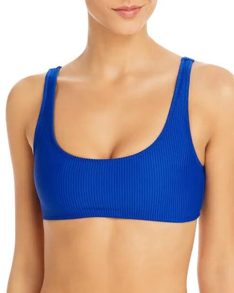 Frankies Bikinis Connor Top In Cerulean XS