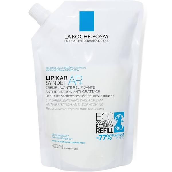 La Roche Posay Lipikar Syndet AP+ Lipid Replenishing Cream Wash Eco-Refill 400ml