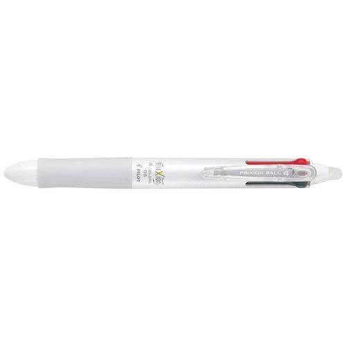 Pilot Frixion 4 Colour Erasable Gel Pen 0.5mm White Barrel