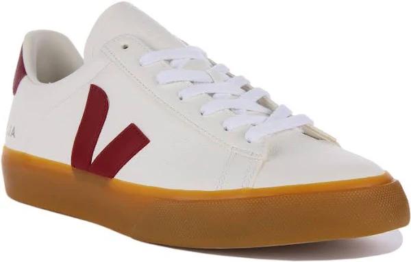 Veja Campo Extra White/Marsala/Natural