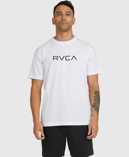 RVCA Big Washed SS Tee L / White