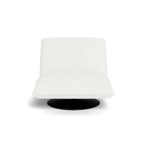 Monty Fabric Swivel Chair White by Freedom