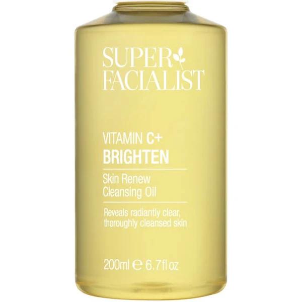 Super Facialist Vitamin C + Brighten Skin Renew Cleansing Oil 200ml