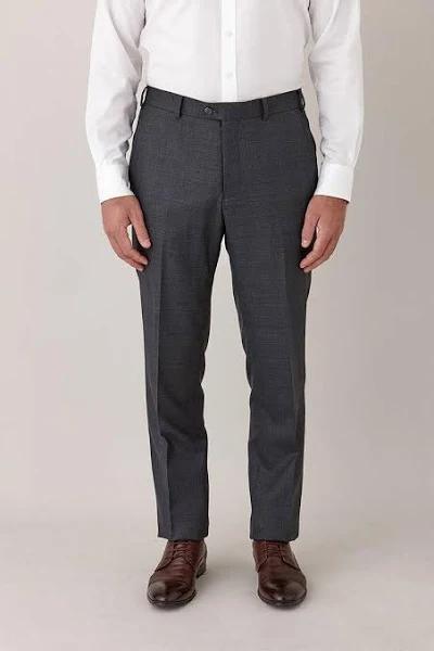 Cambridge Interceptor Modern Fit Trousers in Charcoal 120