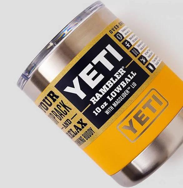 Yeti Rambler 10oz Lowball - Alpine Yellow