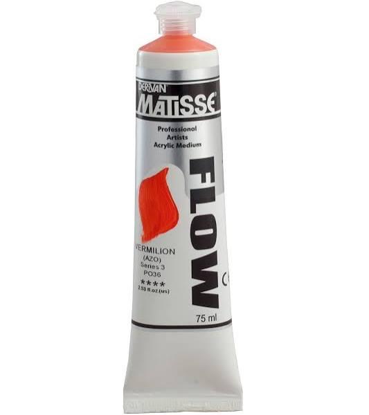 Matisse Flow Acrylic 75ml S3 - Vermillion