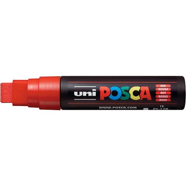 Posca Broad Tip Marker PC-17K Red