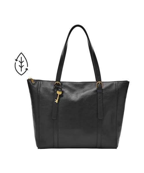 Fossil Women's Carlie Tote - Black - ZB1773001