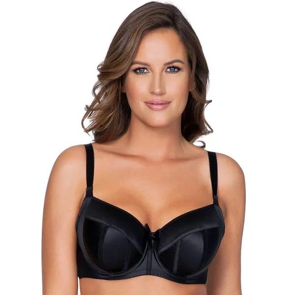 Parfait Charlotte Padded Wired Bra - Black - 16G