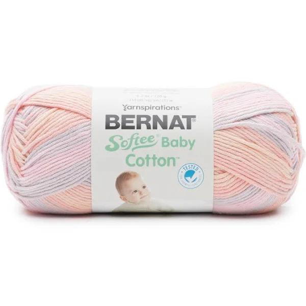 Bernat Softee Baby Cotton Yarn - Tea Party Variegated