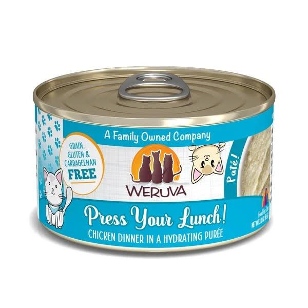 Weruva Classic Cat Pate Press Your Lunch with Chicken Wet Cat Food Cans 85g