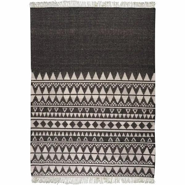 Rug Republic 160 x 230cm Fanore Charcoal Wool Rug