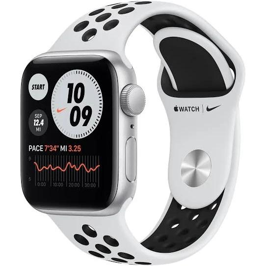 Apple Watch SE Nike 40mm (GPS Only) Aluminum Case Refurbished - As New - Silver