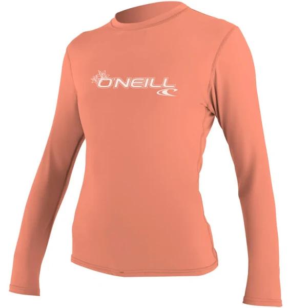 O ́neill Wetsuits Basic Skins Sun Long Sleeve Rashguard Brown 2XL