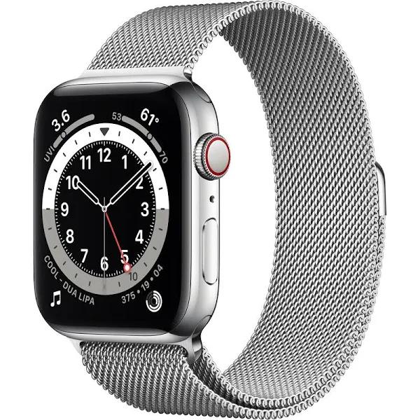 Apple Watch Series 6 Stainless Steel Cellular, 44mm / Silver / Good