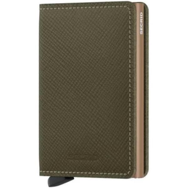 Secrid Slimwallet Saffiano Olive