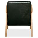 Den Leather Armchair Black by Freedom