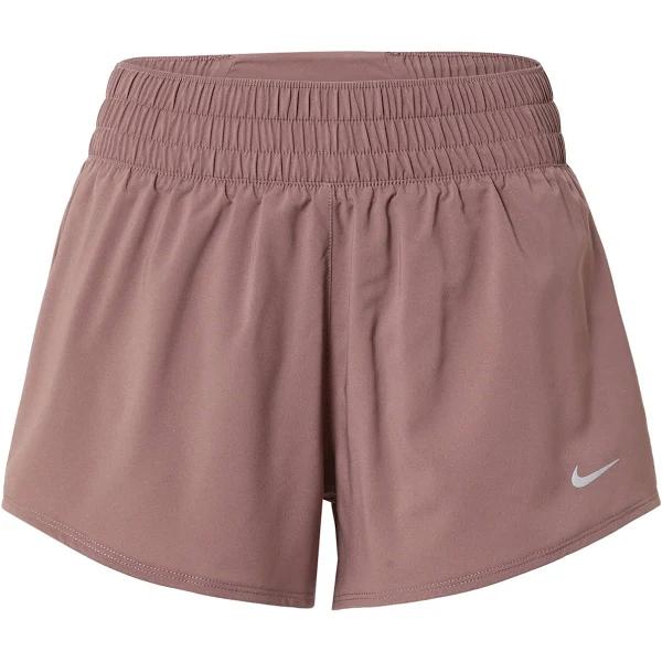 Nike - Women's Brown Shorts - One Dri-FIT Mid-Rise 3-Inch Shorts - Size S at The Iconic