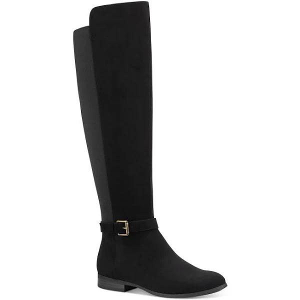 Style & Co. Women's Boots Kimmball - Color: Black Micro - 9.5 Medium US