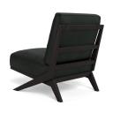 Palm Springs Leather Armchair Black by Freedom