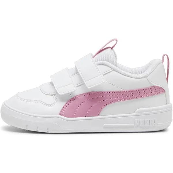 Multiflex SL V Sneakers - Kids 4-8 Years in White/Mauved Out, Size 12, Textile by Puma