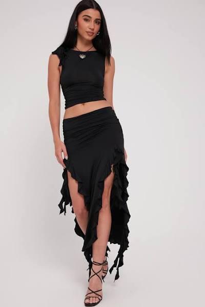 Rendezvous Skirt - Black - M - Women's Skirts - Lioness Fashion | AfterPay Available