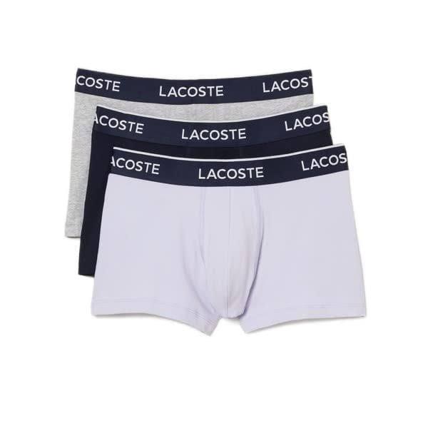 Lacoste - Men's Multi Trunks - 3-Pack Casual Trunks - Size M at The Iconic