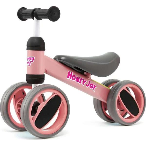 Costway Balance Bike Toddler Ride On Toys Kids Bicycle No Pedal Birthday Gift, Pink