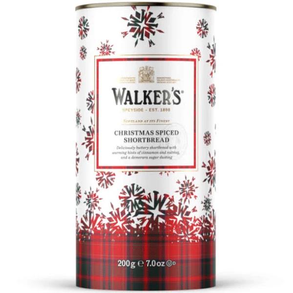 Walkers Christmas Spiced Shortbread 200g