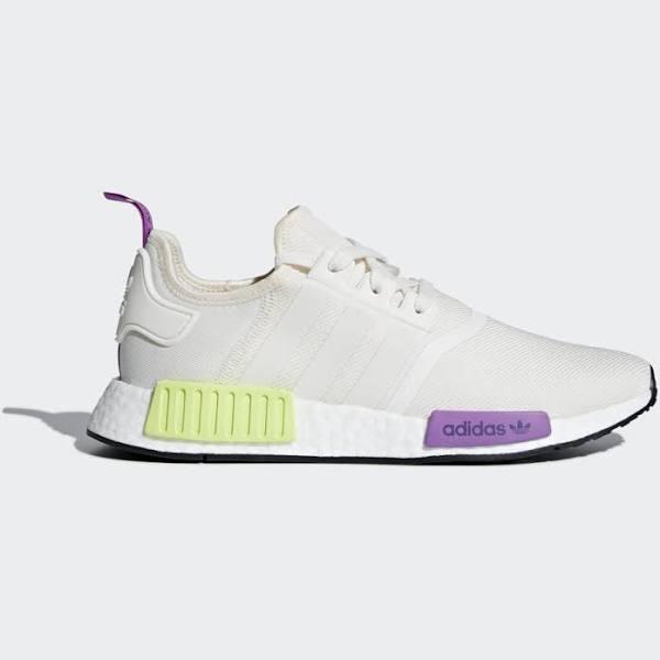 Adidas NMD R1 Chalk White Semi Solar Yellow