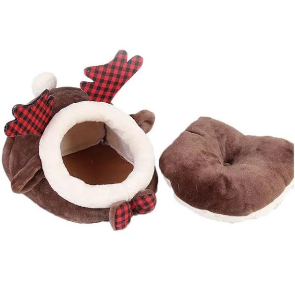 Animal Bed Guinea Pig Cage Habitat (Brown Deer, L)