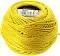 DMC Perle 5 Cotton #444 Dark Lemon Yellow 10g Ball 45m