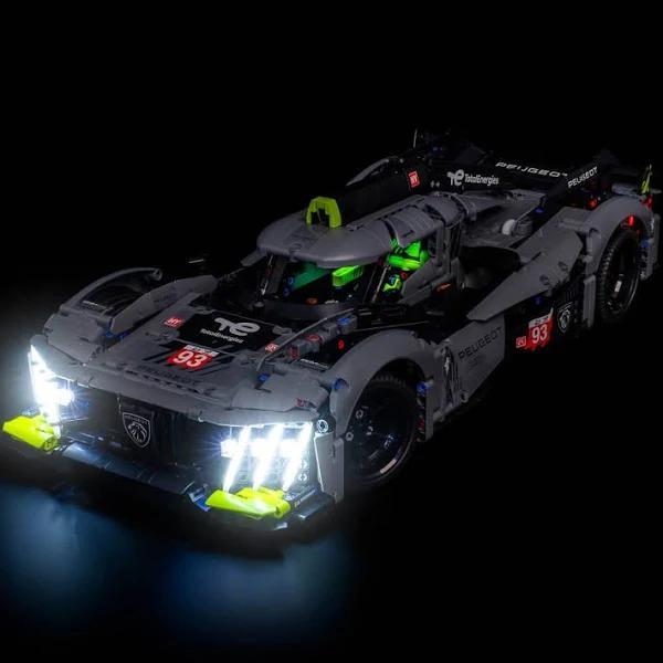 LEGO Technic Peugeot 9X8 24H Le Mans Hybrid Hypercar #42156 Light Kit