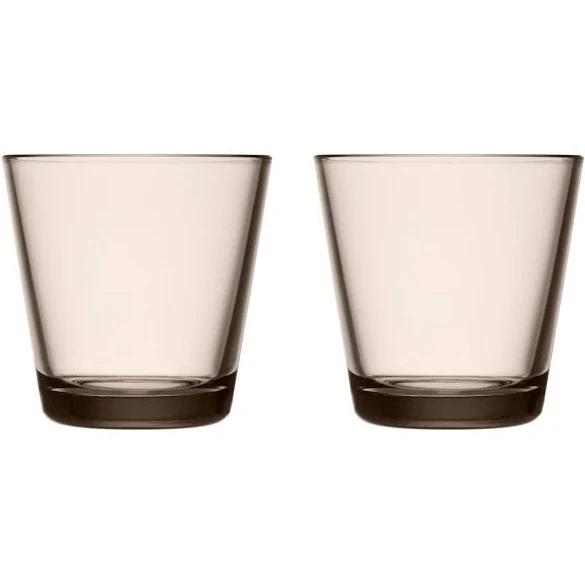 Iittala Kartio Tumbler 21 cl, 2 Pcs, Linen