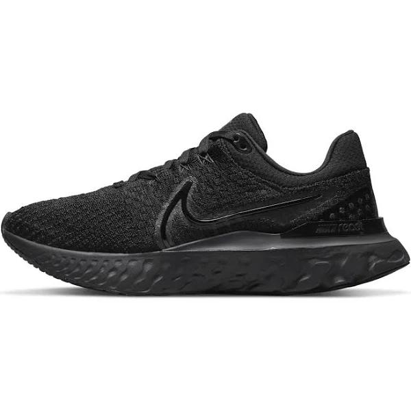 Nike React Infinity Run Flyknit 3 Women's Road Running Shoes - Black