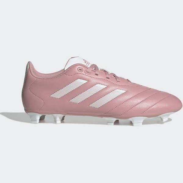 Adidas Unisex-Adult Goletto VIII Firm Ground Soccer Shoe, Wonder Mauve/White/White, 4.5