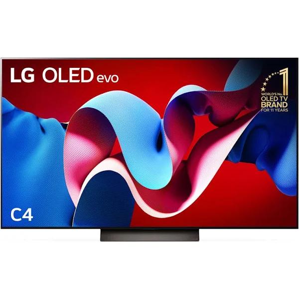 LG 77" OLED77C4PSA Oled Evo C4 4K UHD Smart TV 2024