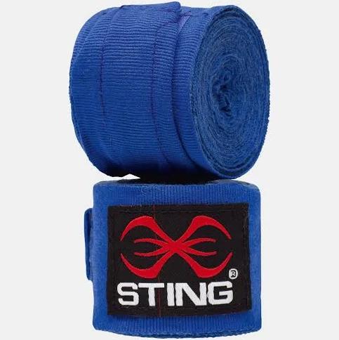 Sting Elasticised Hand Wraps - 4.5m - Blue