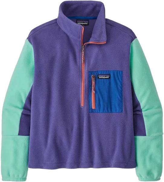 Patagonia Microdini 1/2 Zip Pullover - Perennial Purple - L - Women