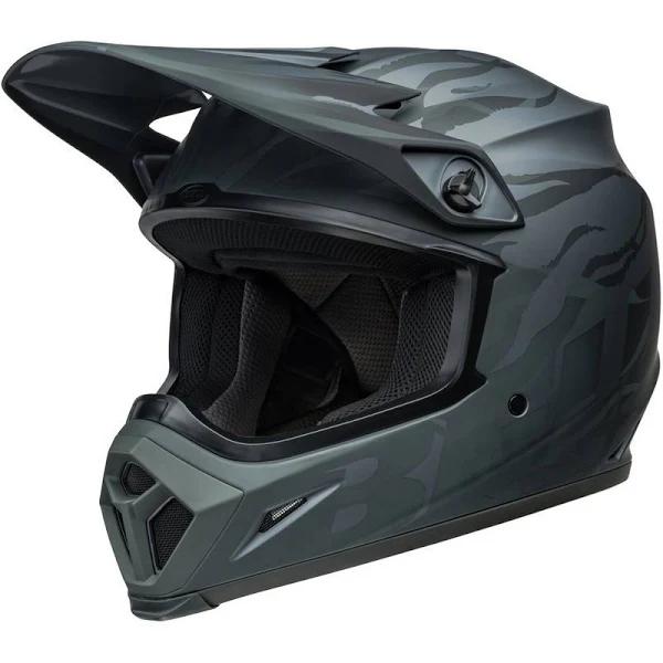 Bell 2024 MX-9 MIPS Decay Matte Black Helmet - S