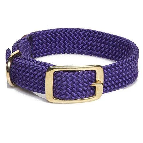 Mendota Doublebraided Collar 18 Purple