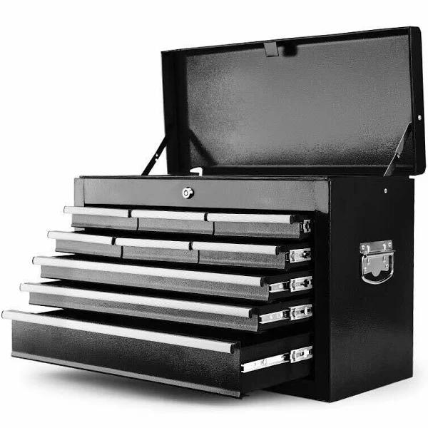 Bullet 9 Drawer Tool Box Chest Mechanic Garage Storage