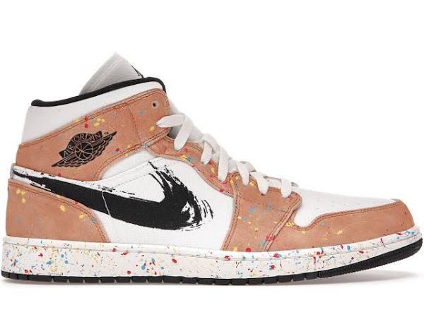 Air Jordan 1 Mid SE Brushstroke