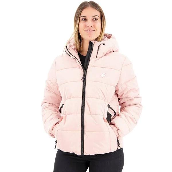 Superdry Spirit Sports Puffer Jacket Pink 2XS Woman W5011630A-9EE-6