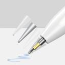 Baseus (2-Pack) Smooth Writing Replacement Tips For Apple Pencil (1st / 2nd Gen) - White